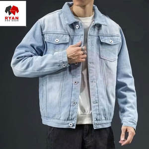 Veste en jean personnalisée Ryan Pro Gear pour hommes, tissu confortable et respirant avec logo personnalisé ODM OEM - Product Image 2