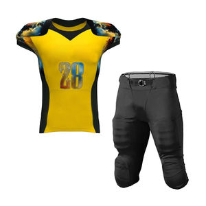 Uniforme de football américain de haute qualité Nouveau design Uniforme de football américain personnalisé à vendre pour des vêtements de sport personnalisés - Product Image 4
