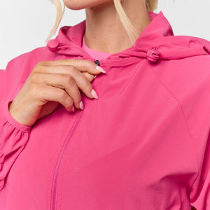 Chaqueta Deportiva Acolchada Personalizable para Animadoras, con Logotipo del Equipo, Uniforme Ligero para Deportes, Danza, Academia, Venta al Por Mayor, OEM, ODM, Ropa Deportiva - Product Image 3