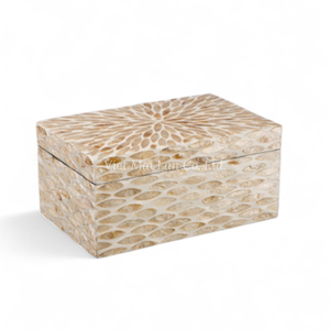 Caja de Nácar Hecha a Mano de Lujo Moderno al por Mayor con Diseño Flexible, Incrustaciones Decorativas de Concha, de Fabricante Vietnamita - Product Image 1