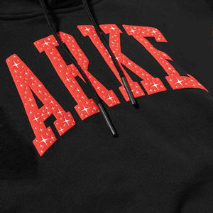 Sudadera con capucha suelta para parejas Sudaderas y sudaderas con capucha para hombre con estampado de abullonado de gran tamaño Sudaderas con capucha vaqueras - Product Image 2