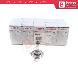 BHL599-1 10 ชิ้น BASIC 1 987 302 803 หลอดไฟฮาโลเจน 12V 60/55W H4 สำหรับไฟหน้า ไฟต่ำ ไฟสูง ไฟตัดหมอก - Product Image 3