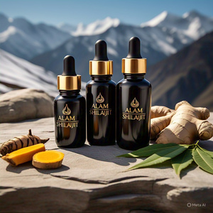 100% acide fulvique naturel pur Shilajit gouttes liquides le plus pur supplément à base de plantes séchées au soleil de l'Himalaya avec compte-gouttes - Product Image 2