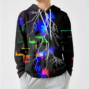 2025 Custom Made 3D Broderie Hoodies Hiver Produit 3D Broderie Hoodies Pas Cher Prix Hiver Chaud Hoodies - Product Image 3