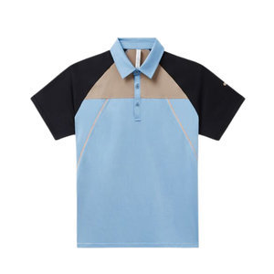 Polo de golf pour hommes, tissu extensible, respirant et à séchage rapide, confortable, vêtements de golf actifs, OEM et ODM pour collection sportive - Product Image 2