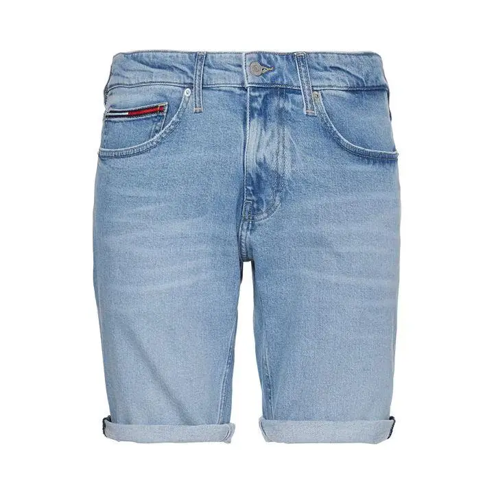Pantaloncini di Jeans in Denim per uomo