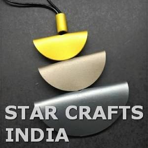 Pieza de collar de diseñador más popular de madera y resina, accesorios de joyería del exportador/fabricante indio STAR CRAFTS INDIA - Product Image 5