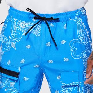 กางเกงคาร์โก้แบบเรียงซ้อนสำหรับผู้ชายผ้าโพลีเอสเตอร์/ ผ้าฝ้ายน้ำหนักเบาพิมพ์ลายได้ตามต้องการ - Product Image 3