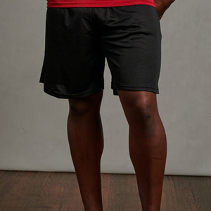 Short musculaire de fitness d'été pour hommes, short de bain de plage à motif solide, avec poches, short de sport décontracté pour le basket-ball, vente en gros - Product Image 2