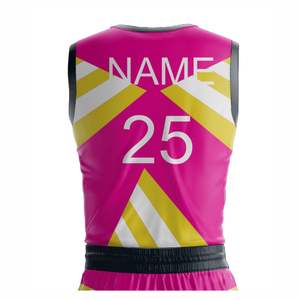 Uniforme de basket-ball de haute qualité évacuant l'humidité vêtements de sport pour l'été Option grande taille haut de basket-ball sans manches sublimé - Product Image 5