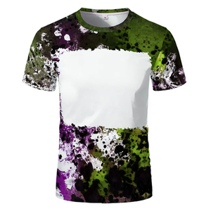 T-shirt personnalisé en sublimation en gros, design de logo personnalisé, impression intégrale, vêtements de sport, t-shirt en polyester à séchage rapide - Product Image 3