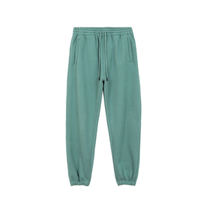 Pantalon de survêtement personnalisé vintage lourd 400 + GSM jogger deux pièces ensemble sérigraphie dtg impression survêtement lavage à l'acide hommes survêtements - Product Image 4