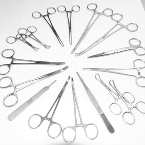 Paquete de esterilización veterinaria médica Kit de instrumentos quirúrgicos Juego de instrumentos ortopédicos veterinarios 23 piezas Juego de alta calidad - Product Image 1