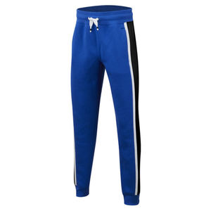 Automne hiver haute qualité hommes pantalons de Jogging bas réguliers personnalisé Plus polaire toile pantalons de survêtement taille moyenne droite - Product Image 5