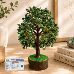 Árbol de Piedra de Cristal Natural con 500 Cuentas - Bonsái Decorativo de Piedras Preciosas - Product Image 5