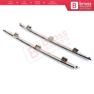 Juego de molduras protectoras cromadas para la parrilla delantera BSP681 620722847R para Clio MK4 - Product Image 4