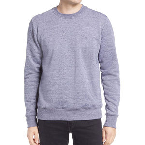 Sudadera de Hombre Personalizada de Cuello Redondo, 100% Algodón, Felpa, Bordada, Lisa, Teñida, de Alta Calidad, Corte Regular - Product Image 2