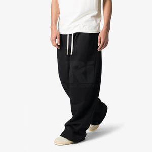 Custom Made Design <b>Men's</b> Pants Unique Design Top Selling Washed <b>Joggers</b> <b>baggy</b> Pants In Wholesale - Product Image 4