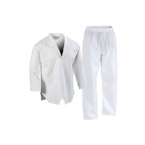 ชุดคอตตอน100% BJJ GI กิโมโนคาราเต้ยูโดแบบมืออาชีพกิโมโนแบบเรียบง่ายราคาถูกสำหรับ Jiu Jitsu ชุดศิลปะเทควันโดปากีสถาน - Product Image 3