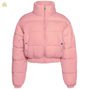 Chaqueta Acolchada de Burbujas Personalizada a Precio de Fábrica para Mujer, Último Diseño con Cierre de Cremallera y Estampado, Venta al por Mayor - Product Image 6