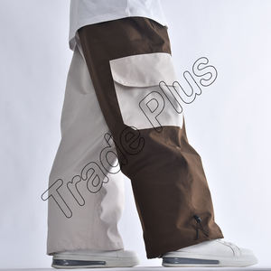 Nuevos pantalones de esquí holgados para hombre, pantalones de esquí impermeables para invierno, nieve, pantalones para exteriores, pantalones de esquí cálidos, pantalones de esquí con cremallera de talla grande - Product Image 2