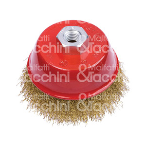 Steel <b>wire</b> cup <b>brush</b>, hole M 14 - Product Image 1