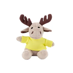 Renna di Peluche Personalizzata Kurma, Gadget Promozionali, Giocattoli - Product Image 3