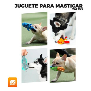 Jouet en peluche pour chiens, chiots, animaux de compagnie, avec son de calmar - Couleurs assorties - Product Image 2