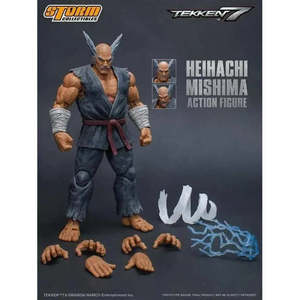 Nouvelle figurine d'action Tekken 7 Heihachi Mishima, jouet en plastique, personnage d'anime japonais pour collectionner et décorer, numéro de modèle ODM - Product Image 3