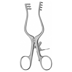 Weitlaner Retractor Adson Quirúrgico Ortopédico Profesional 4x3 Puntas Dall Finish Anderson Material de Acero Manual" - Product Image 4