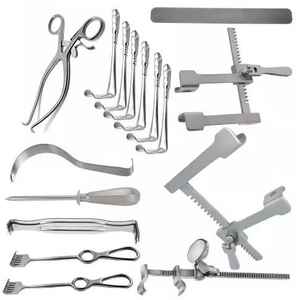 Juego de Instrumentos de Retracción de 17 Piezas para Cirugía Abdominal Mayor, Cirugía General, Cirugía Nasal Menor, Laparotomía y Cirugía Ortopédica - Product Image 3