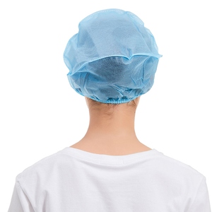 Custom Logo Genuine Comfort Healthcare <b>Scrub</b> <b>Cap</b> Breathable Woven Cotton with Tie Closure All Day Wear - Product Image 4