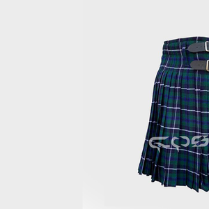 Kilt Tartan Douglas bleu de qualité supérieure pour hommes Kilts à carreaux en laine traditionnels des Highlands écossais authentiques - Product Image 5