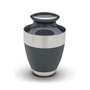 Adulto Estilo Americano Sólido Metal Ecológico Personalizable Memorial Recuerdo Cenizas Urnas Ataúd 200 Pulgadas Cúbicas Capacidad Blanco - Product Image 4