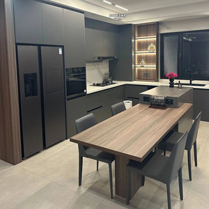 Carrito de Cocina Moderno y Lujoso de Madera de Roble, Retráctil, Multifuncional, Duradero, Ecológico y Fácil de Limpiar - Product Image 2
