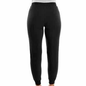 Liso de gran tamaño con diseño de logotipo personalizado Ropa de mujer Pantalones de pierna ancha de cintura alta para mujer - Product Image 6
