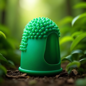 1.12mm Thermoplastic Green Runner Leaf Turned <b>Rubber</b> <b>Product</b> - Product Image 3