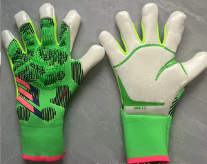 Gants de gardien de but de football professionnels en gros, en nylon et cuir, avec protection des doigts pour l'entraînement et les sports de football - Product Image 6