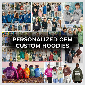 Sweats à capuche d'hiver brodés délavés à l'acide unisexe impression personnalisée polaire lourde OEM vente en gros de vêtements d'usine commande en gros - Product Image 5