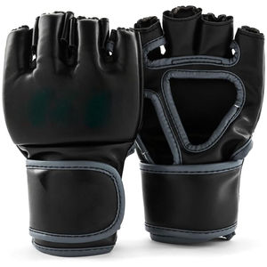 Guantes de MMA de Cuero de Medio Dedo con Logotipo Personalizado, Ecológicos y de Secado Rápido, con Pantalla Táctil y Detección de Agujas, para Uso en las Cuatro Estaciones - Product Image 1