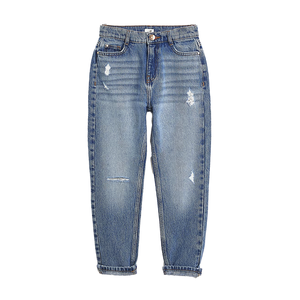 Pantalon en jean décontracté délavé taille plus pour femmes nouvelle collection de leggings élégants du Bangladesh - Product Image 4