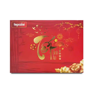 Premium çeşitli ekmek bisküvi ve aperatifler hediye kutusu tüm durumlar için vietnam'dan yerel davranır çeşitli çerezler - Product Image 2