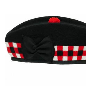 Producto de la mejor venta Banda de tubo de sombrero de Glengarry canadiense Calidad Premium Precio de venta completo Gorras personalizadas de Glengarry - Product Image 3