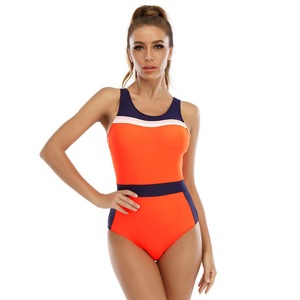 Traje de baño deportivo de carreras de una pieza para mujer, traje de baño deportivo para atletas, Bikini estampado, ropa de playa para carreras - Product Image 2