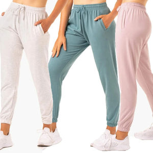 Gran oferta, pantalones de chándal reversibles para mujer de talla grande, joggers de fitness informales con características de patrón sólido e impermeables transpirables - Product Image 4
