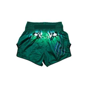 Shorts de boxe personnalisés de haute qualité, dernier design, impression par sublimation, légers, séchage rapide, respirants, extensibles, nouveauté - Product Image 4