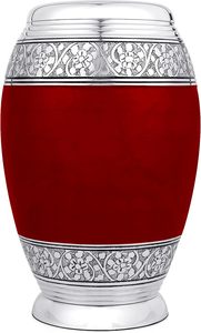 New Design Brass Cremation Urn with Matte Finish Modern Tabletop <b>Vase</b> for Funeral <b>Memorial</b> Handmade & Customizable - Product Image 6