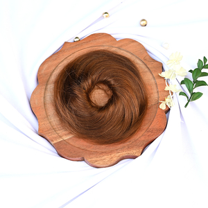 Extension de chignon en cheveux Remy indiens, facile à porter, aspect naturel, vente en gros en vrac au meilleur prix - Product Image 5