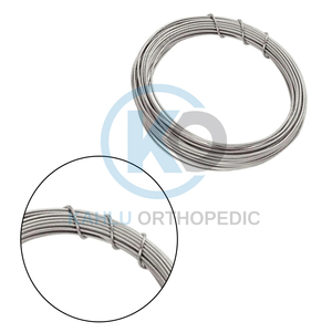 Aiguille à tricoter circulaire en acier inoxydable de qualité chirurgicale avec fil en plastique, manuel par KAHLU ORTHOPEDIC - Product Image 6