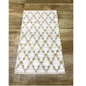 Alfombras de algodón de yute de lujo hechas a mano, alfombra lavable antideslizante para Picnic en casa, fabricante indio con mechones, mascota ecológica - Product Image 1